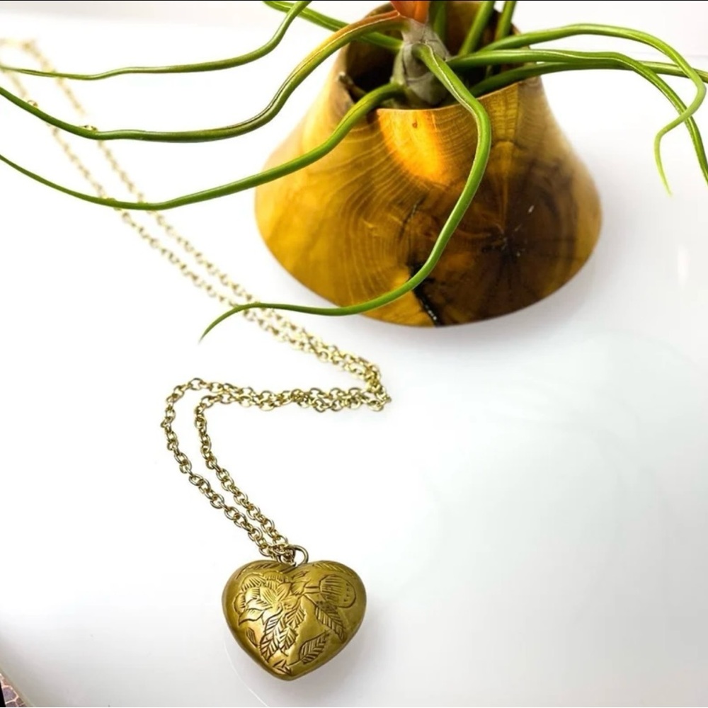 Gold Heart Necklace